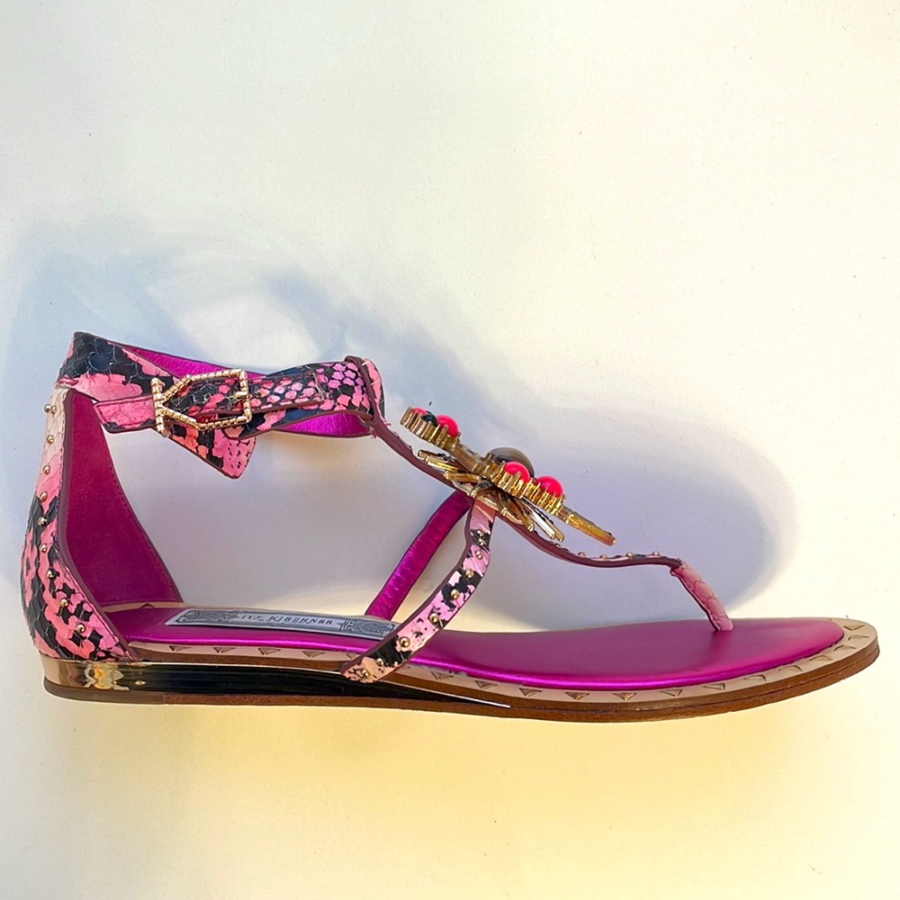 EUC Ivy Kirzhner T-Strap Babel Sandal